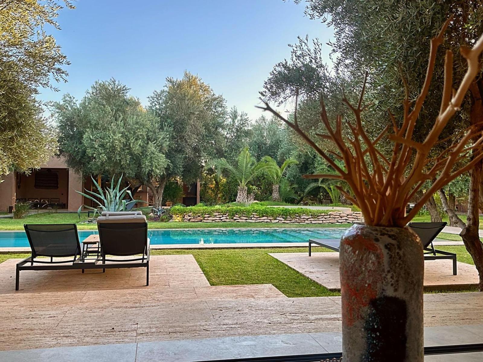 Jardin Sakina - Centre De Bien-Etre & Soins Holistiques - Chambre D'Hotes Bed & Breakfast Marrakesh Bagian luar foto